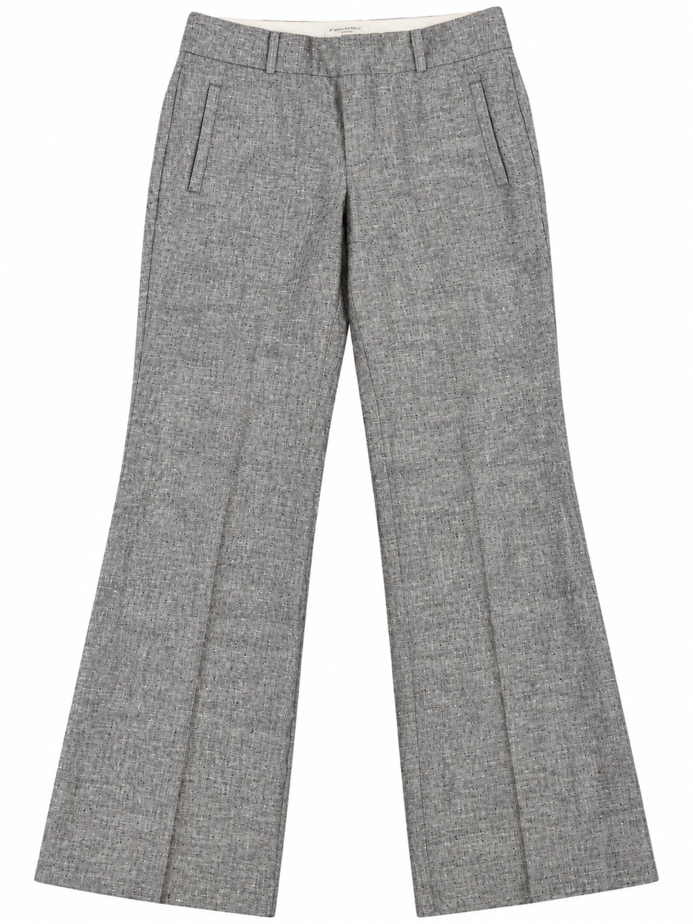 Women's Gray Dress Pants - Tailored Flare